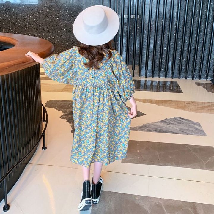 ready-girls-summer-dress-summer-childrens-princess-skirt-foreign-style-fashionable-2023-new-korean-style-big-childrens-clothing-for-girls