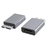 [นำทิศเหนือ] อะแดปเตอร์ USB ชนิด C ตัวเมียเป็น USB 3.0หัวต่อตัวผู้ Micro B