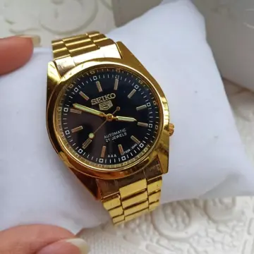 Burberry gold watch discount mens