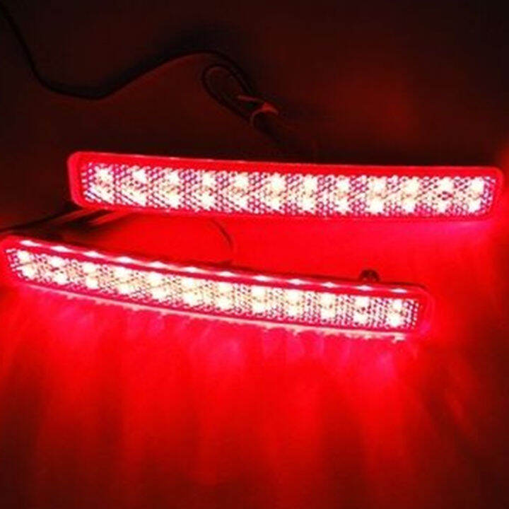 2pcs-car-rear-bumper-reflector-brake-light-led-taillight-for-volkswagen-t5-transporter-caravelle-multivan-2003-2011