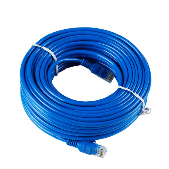 uni-cat5-cat5-rj45สายเคเบิลเครือข่าย-lan-อีเทอร์เน็ตสำหรับ-ps-xbox-อินเตอร์เน็ตเราเตอร์สีฟ้า