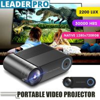 USB 84W 4K 3800 Lumes LED Projector Portable 1080P Full HD Projector Colorful Multimedia Theater HDMI VGA AV Outdoor Home