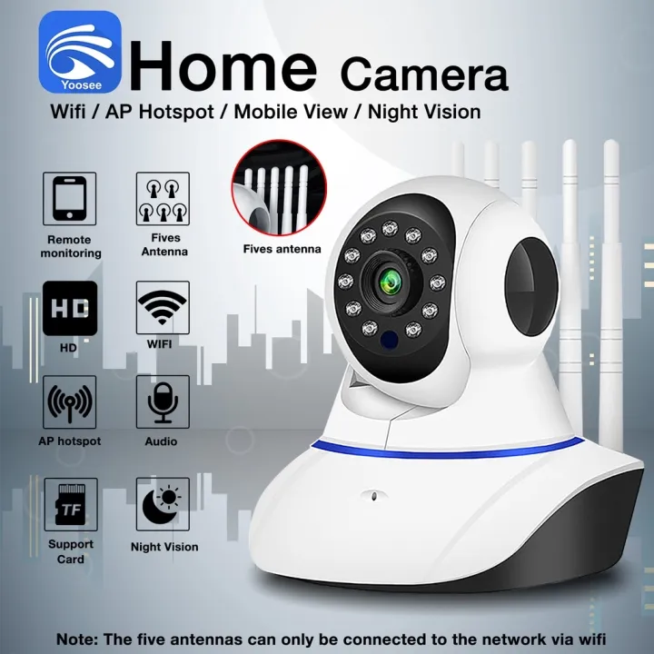 YOOSEE HD 1080P PTZ Wireless IP Camera Night Vision Twoway Audio