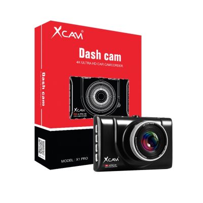 กล้องติดรถยนต์ XCAM  รุ่น X1pro 4k **รุ่นใหม่ล่าสุด**