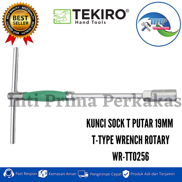 Kunci Sock T Putar Mm Tekiro T Type Wrench Rotary Wr Tt Lazada Indonesia