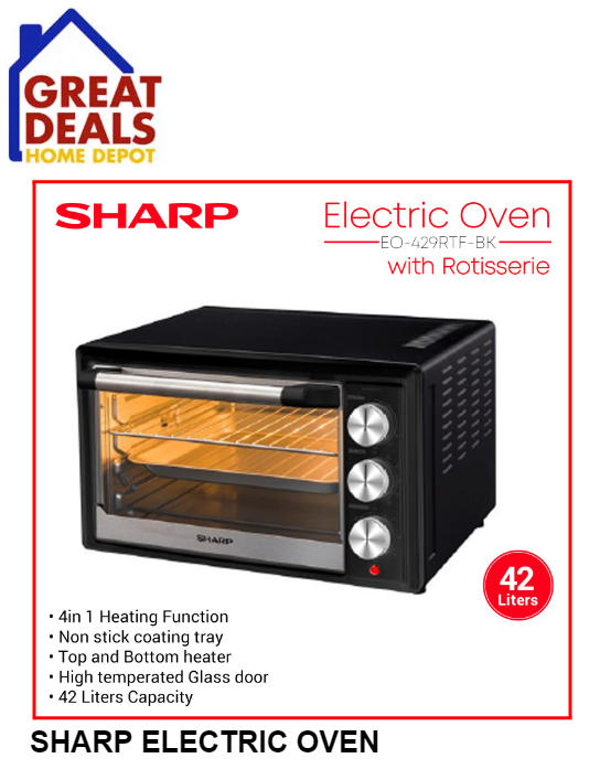 GREAT DEALS SHARP ELECTRIC OVEN Lazada PH