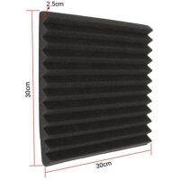 48 Pcs Acoustic Panel Soundproof Studio Foam for Wall Sound-Absorbing Panel Soundproof Board Wedge for Home,2.5X30X30 cm