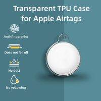 เคส TPU ป้องกัน360แพ็ค2/4สำหรับ Apple กระเป๋าพร้อมพวงกุญแจที่จับป้องกันน้ำรวมทุกอย่างสำหรับการติดตามตำแหน่งป้องกันการสูญหายฝาครอบอุปกรณ์ (ไม่มีแท็กทางอากาศ)