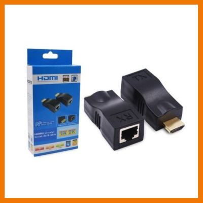 HOT!!ลดราคา HDMI Extender Cat5e/6e 30M ##ที่ชาร์จ แท็บเล็ต ไร้สาย เสียง หูฟัง เคส Airpodss ลำโพง Wireless Bluetooth โทรศัพท์ USB ปลั๊ก เมาท์ HDMI สายคอมพิวเตอร์