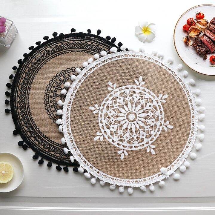 persian-woven-rug-place-mat-vintage-carpet-pattern-coaster-for-cup-laptop-pc-mouse-pad-with-fring-home-office-table-decor-craft