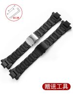 hot style Suitable for g-shock GW-A1100 Airmaster bracelet GW4000 GA1100 black plastic steel watch strap