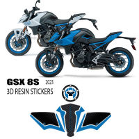 สำหรับ SUZUKI GSX-8S GSX8S GSX 8S 2023อุปกรณ์เสริมรถจักรยานยนต์3D อีพ็อกซี่เรซิ่นสติกเกอร์ป้องกันรูปลอกสติกเกอร์ Kit