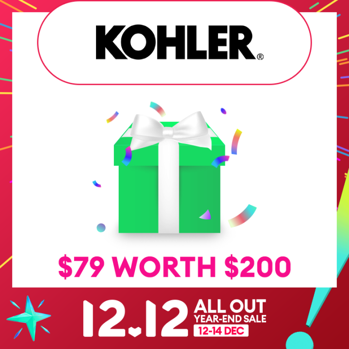 Lazada x KOHLER Bathroom Fittings Set Surprise Box Lazada Singapore