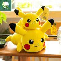 อุปกรณ์ตกแต่งบ้านปิกาจูขนาดใหญ่ของขวัญวันเกิดหมอน Pikachu Boneka Mainan ปิกาจูตุ๊กตาผ้ากำมะหยี่หมอนสำหรับการนอนหลับนิ่ม