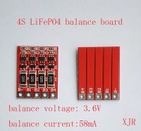 【✠】 FairBay บาลานเซอร์ LiFePo4 4S 3.6V บอร์ดสมดุล3.6V กระแส58 MA