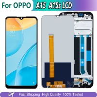 6.52 Original LCD For Oppo A15 LCD Display Touch Screen For A15s CPH2179 CPH2185 Repair Parts Replacement Digitizer Assembly