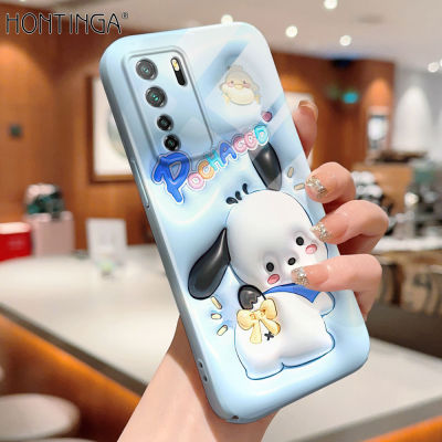 Hontinga เคสฟิล์มรวมทุกอย่างสำหรับ Huawei Nova 7 SE Nova7 SE Nova7SE เคสโทรศัพท์ภาพยนตร์เกาหลีเคสหลัง Hello Kitty ดีไซน์อุปกรณ์ป้องกันเลนส์เคสแข็งกล่องกันกระแทกคลุมทั้งหมดสำหรับเด็กผู้หญิง