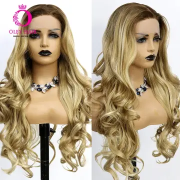 Ombre Braided Synthetic Drag Queen Wig in different colours