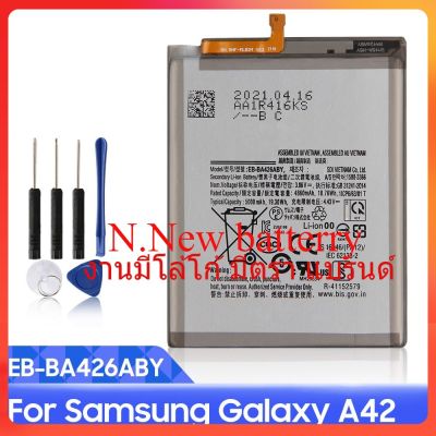 EB-BA426ABY แบตเตอรี่สำหรับ Samsung Galaxy A42แบตเตอรี่5000MAh ฟรีเครื่องมือ