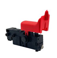 AC 250V 4A SPST Momentary Trigger Switch for Bosch GBH2-26 Red