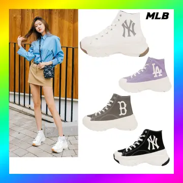 MLB Korea Casual Style Unisex Street Style Logo Low-Top Sneakers