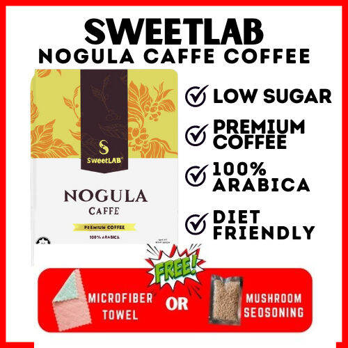 SweetLAB Nogula Caffe 100 Arabica 3 in 1 Instant Coffee Kopi (23g x 20