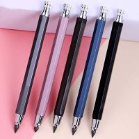 Creative 5.6mm Metal Mechanical Pencil 4B 6B 8B Art Sketch Automatic Pencil School Office Supplies Students Drawing Stationery Wall Chargers