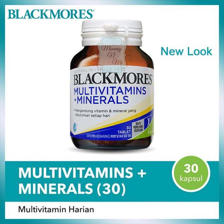 BLACKMORES MULTIVITAMINS + MINERALS (30) Lazada Indonesia
