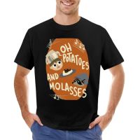 Oh Potatoes And Molasses T-Shirt Cat Shirts Sublime T Shirt Plain Black T Shirts Men