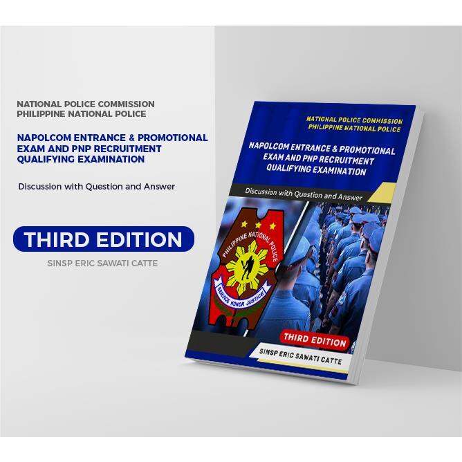 NAPOLCOM EXAM AND PNP ENTRANCE REVIEWER 2023 EDITION | Lazada PH