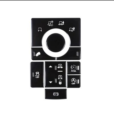 Car Terrain Mode Button Sticker for Range Sport 2014-2016 Interior Modification Accessories