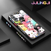 Jlingji เคสสำหรับ Huawei Nova 5T Honor 20 Pro เคสรวมตัวการ์ตูนสัตว์บางขอบสี่เหลี่ยมด้านข้างดีไซน์ใหม่กันกระแทกเคสมือถือแข็งปลอกซิลิโคนคลุมทั้งหมดเคสป้องกันกล้องแบบอ่อน