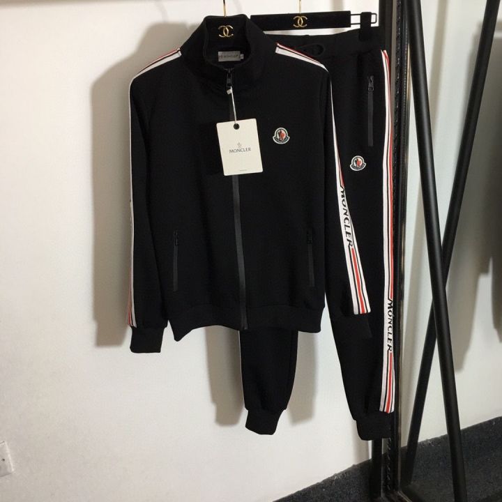 MONCLER丨 2022 received home outfit \ men's fleece suit sportswear ...