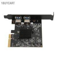 B1Buycart การ์ดขยาย Pcie เป็น Usb3.1 10 Gbps ความเร็วสูง 2 พอร์ต