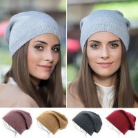 【YD】 New WomenS Hat Soft Beanie Thin Exquisite Knitted Warm Cold-Proof Fashion Bonnet Woman