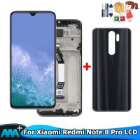 LCD For Xiaomi Redmi Note 8 Pro Display Touch Screen Digitizer Assembly Replacement For Redmi Note 8Pro With Frame Back Cover