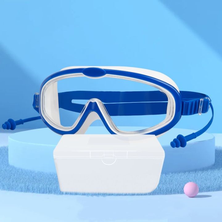 kids-swim-goggles-adjustable-eyewear-anti-fog-uv-protection-diving-surfing-glasses-children-earplug
