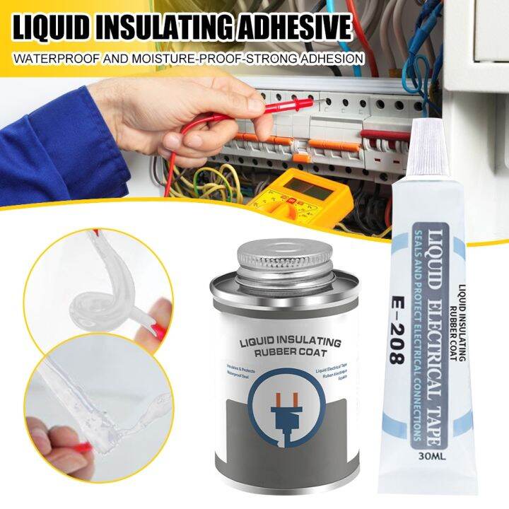 25ml/125ml Waterproof Liquid Insulation Electrical Glue Tape High