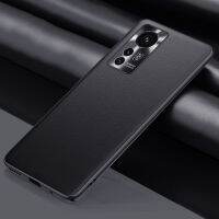 สำหรับ Xiaomi เคสโทรศัพท์หนังผิวเรียบ12 Pro 5G (สีฟ้า)