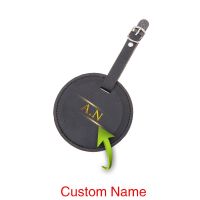 【CW】 Luggage Tag Custom Round Logo