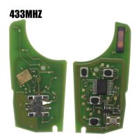 กุญแจรีโมตปลุกรถ Mhz Jingyuqin 315/434แผงวงจรอิเล็กทรอนิกส์สำหรับ Chevrolet กุญแจรถ Chevrolet Malibu Cruze Aveo Aveo Spark Sail 2/3/4ปุ่ม