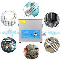 10L Ultrasonic Cleaner Stainless Steel Mechanical Timing อุปกรณ์ทำความสะอาดห้องปฏิบัติการทางวิทยาศาสตร์