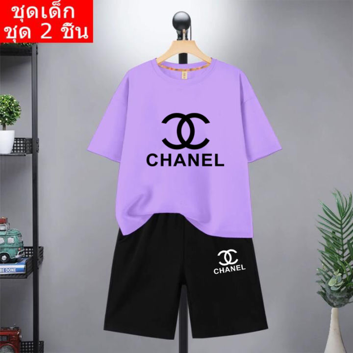 พร้อมส่ง-ชุดเซ็ตเด็ก-เสื้อยืด-เกาเกงขาสั้น-ผ้ายืด-ใส่สบาย-ใส่ได้ทั้ง-ญ-ช-ลายเยอะสกรีนลายการ์ตูนน่ารัก-k2043-dd324