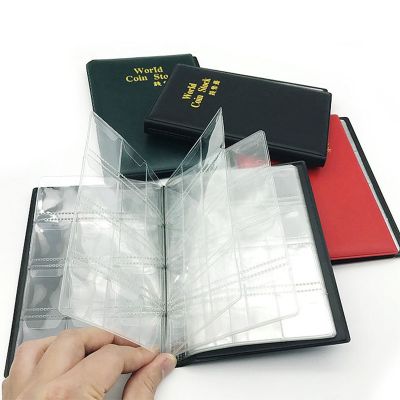 120 Pockets 10 Pages Money Books Coin Storage Album For Coins Holder Collection Books High Quality Royal Coin Collection Book