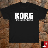 New Korg Synthesizer Music Logo Tshirt Black Sport Grey White Navy S5Xl