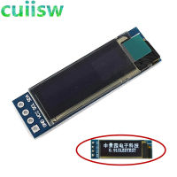 【♘COD Free Cas♘】 mxizg 5ชิ้น0.91นิ้ว128X32 I2c อนุกรมสีขาว/น้ำเงินจอ Lcd Oled โมดูลแสดงผล0.91 "หน้าจอ Lcd Ssd1306 12832