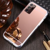 ✆ Makeup Mirror Bling Case For Samsung Galaxy S22 S21 S20 S10 S9 S8 S7 Plus Ultra Note 20 S21FE Transparent Cover For Samsung A13