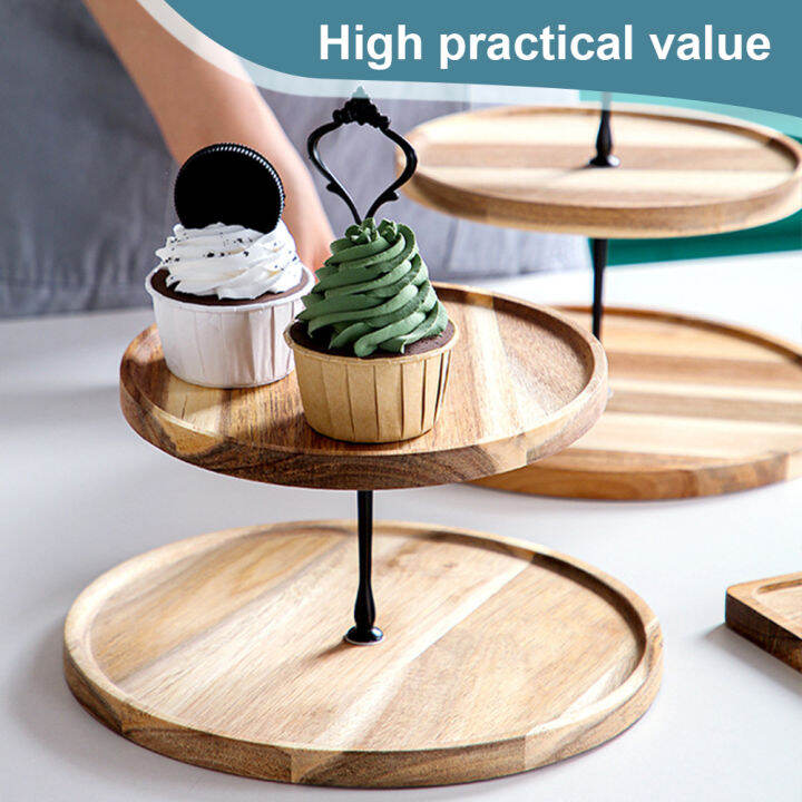 party-fruit-tray-stand-display-plate-wedding-storage-cupcake-platter-wooden-2-tier-dessert-tower-snack-serving-home-gift