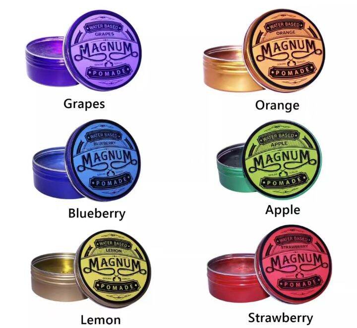 MAGNUM POMADE WATER BASED HAIR WAX MAGNUM STYLING / GEL RAMBUT MINYAK ...