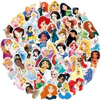 hot【DT】 10/30/50Pcs Anime Stickers Frozen Story Skateboard Laptop Cartoon Stiker Kids